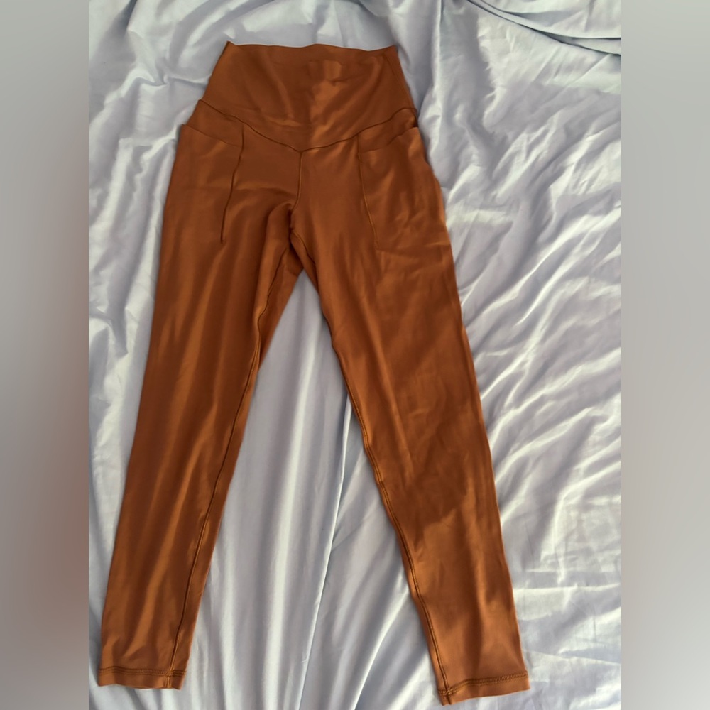 Aerie Offline Real Me Leggings High waisted Pocket Legging. Colour: horizon - Picture 1 of 4